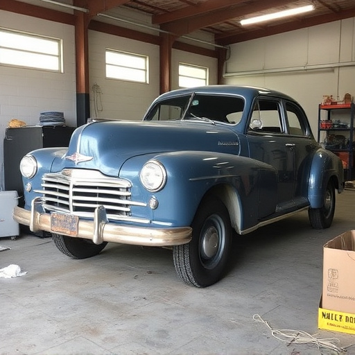 vehicle restoration process