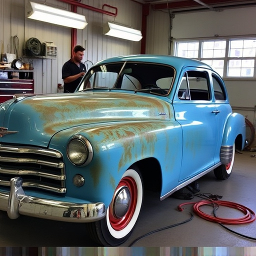 vehicle restoration process