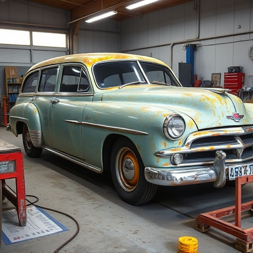 vehicle restoration process
