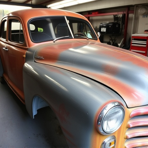 vehicle restoration process