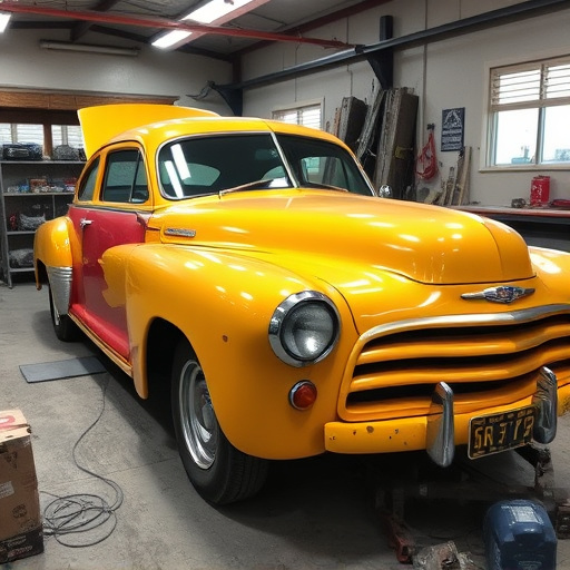 vehicle restoration process