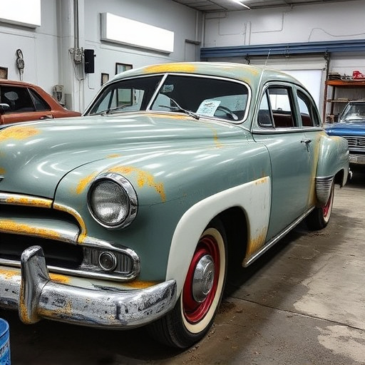 vehicle restoration process