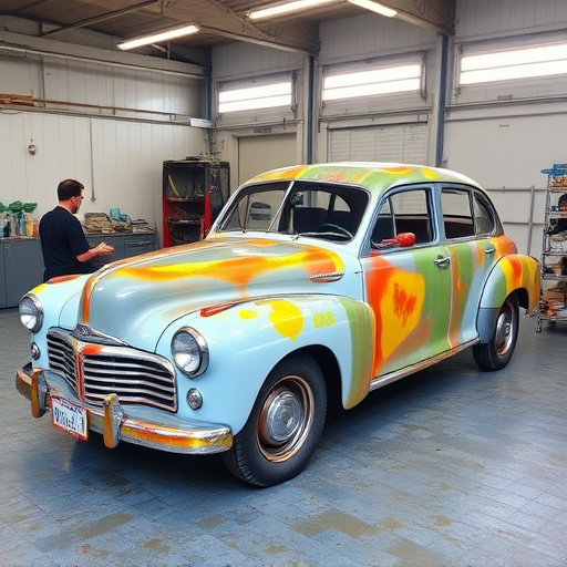 vehicle restoration process