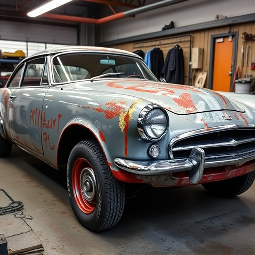 vehicle restoration process