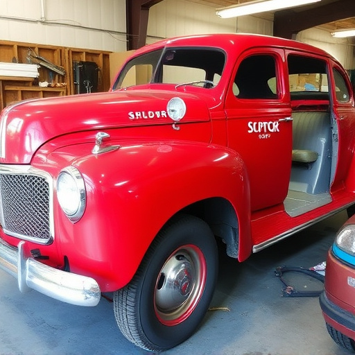 vehicle restoration process