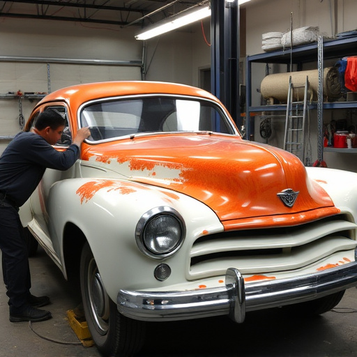 vehicle restoration process