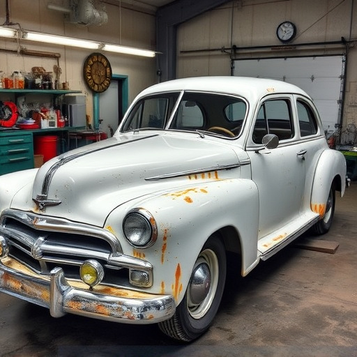 vehicle restoration process