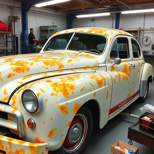 vehicle restoration process