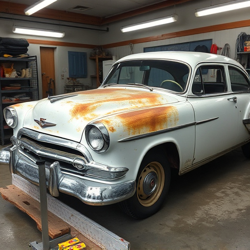 vehicle restoration process