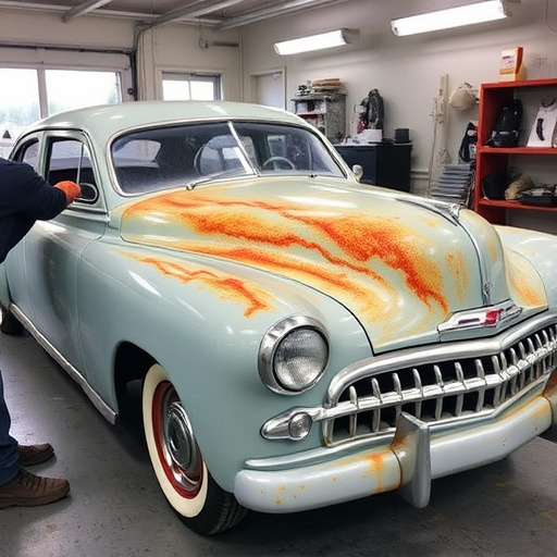 vehicle restoration process