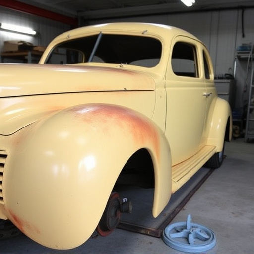 vehicle restoration process