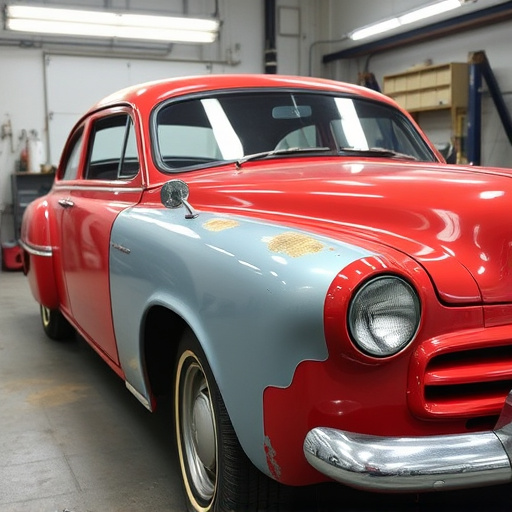 vehicle restoration process