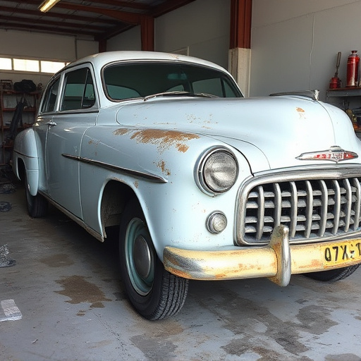 vehicle restoration process