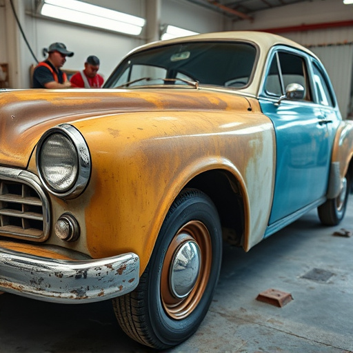 vehicle restoration process