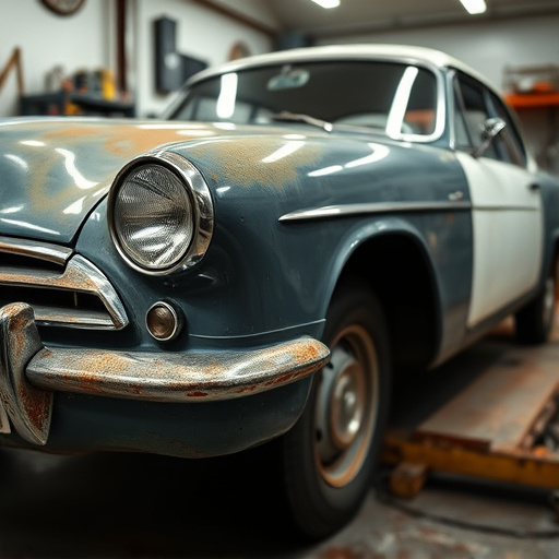 vehicle restoration process