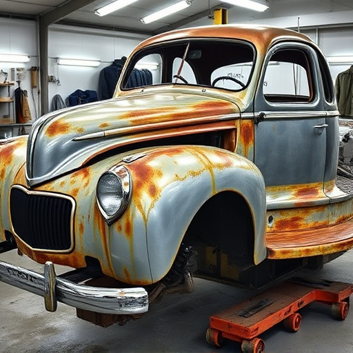 vehicle restoration process