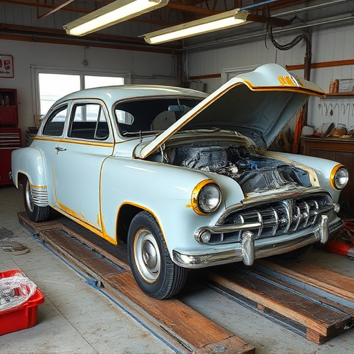 vehicle restoration process