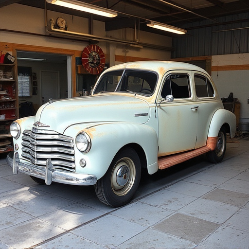 vehicle restoration process