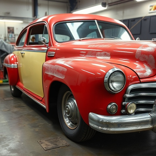 vehicle restoration process
