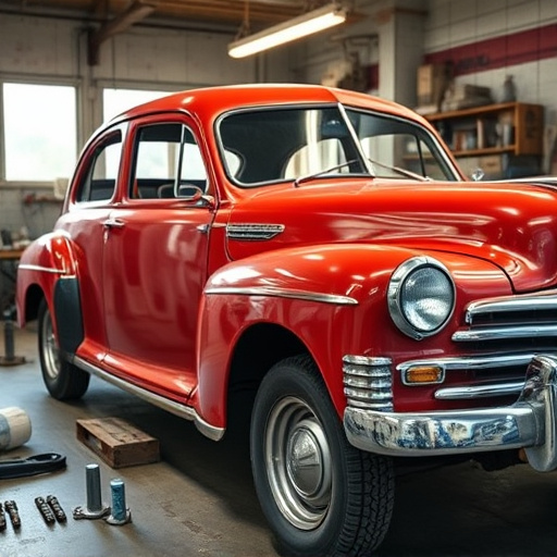 vehicle restoration process