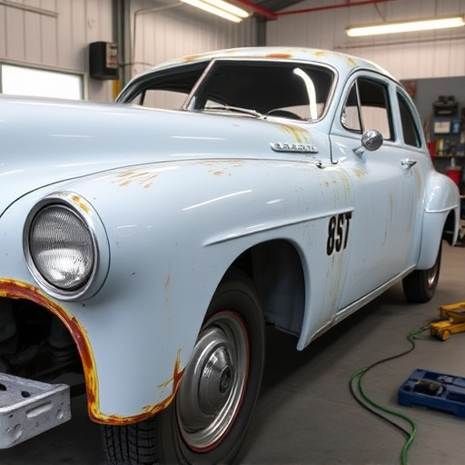 vehicle restoration process