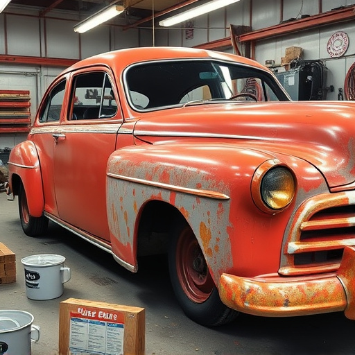 vehicle restoration process